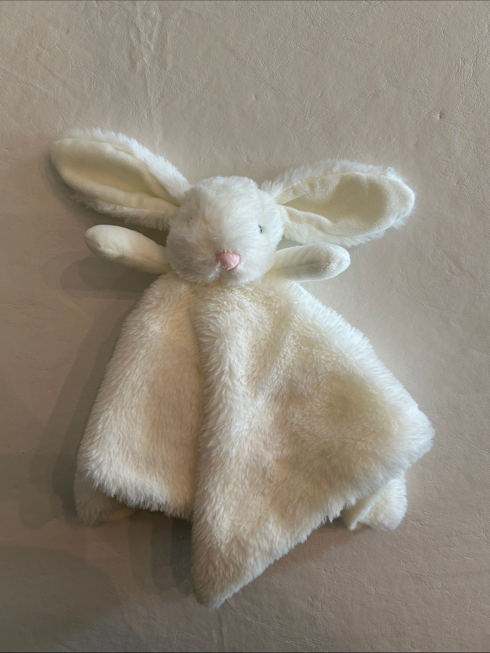 Plush Bunny Lovey Comforter Stuffy